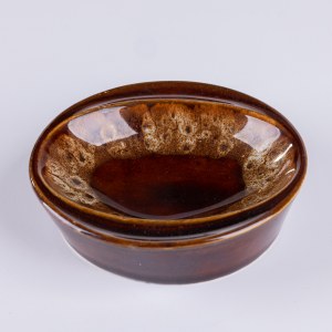 Mirostovice Ceramic Works, Eye ashtray - bronze, 2nd half of 20th century.