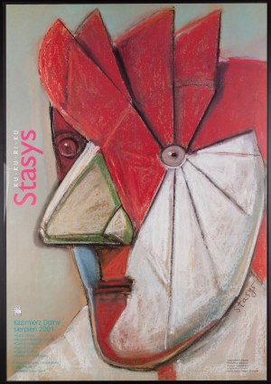 proj. Stasys EIDRIGEVICIUS (ur. 1949), KU-KU-RI-KU, Plakat 7 Festiwalu Filmowego i Artystycznego w Kazimierzu Dolnym, 2001