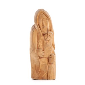 Sculpture folklorique Mère