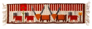 navrhla Maria JANOWSKA (nar. 1929), Kilim 