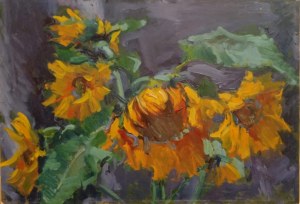 Lejman Lucjan, Sunflowers 1962.