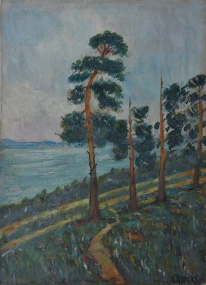 Ossecki Wilhelm Wilk, Lone Pines on the Adriatic Sea