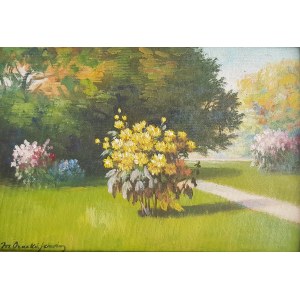 Serwin - Oracki Mieczysław, Fiori nel parco