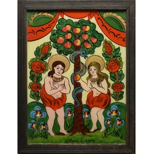 Walczak Zdzislaw, Adam and Eve 1975.