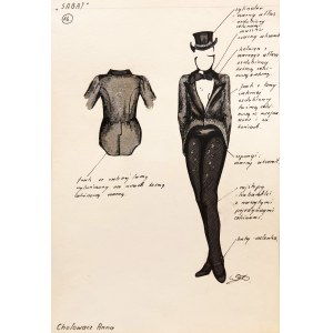 Wanda Żukowska-Waszak, Sabbath (stage costume sketch)