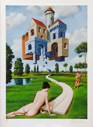 Rafal Olbinski (b. 1943), Tales of Love, incography, edition VII/XX, 2016