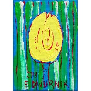Edward Dwurnik (1943 - 2018), Tulip, 2018