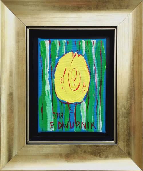 Edward Dwurnik (1943 - 2018), Tulipan, 2018