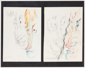 Andrzej JAKIMOWICZ (1919 - 1992), Portrait studies, pair of drawings