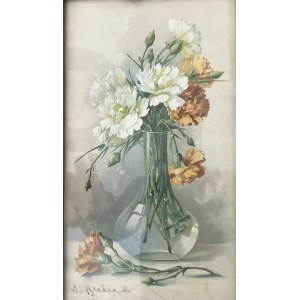 Artist unspecified, French? (20th century), Carnations