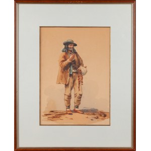 Umělec neurčený v typu díla François Teppa (1829-1889), Prodavač baget