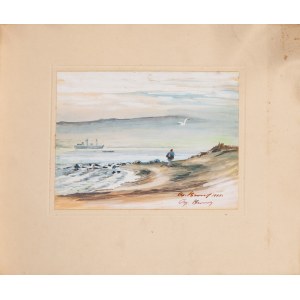 Neurčený umelec, 20. storočie, Prechádzka po pobreží, 1960