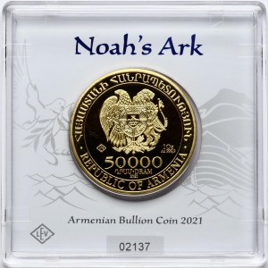 Armenia 50 000 Dram 2021 Noah's Ark