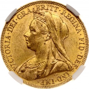 Souverain australien 1901 M NGC MS 61