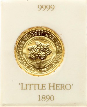 Australien 15 Dollars 1987 Australischer Nugget - Kleiner Held 1890