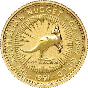 Austrália 15 dolárov 1991 Klokan