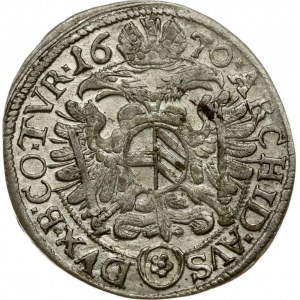 Tirolo 3 Kreuzer 1670 Vienna