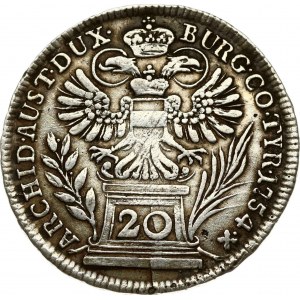 20 Kreuzer 1754 Vienne