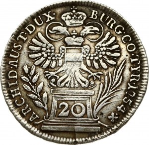 20 Kreuzer 1754 Vienna