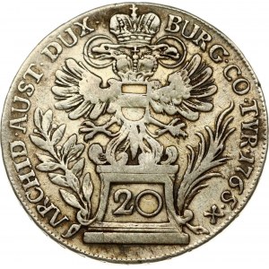 20 Kreuzer 1765 Viedeň