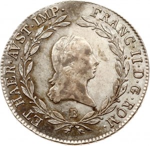 Autriche 20 Kreuzer 1805 B