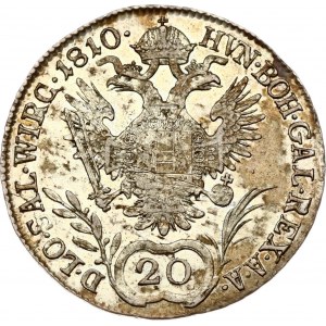 Österreich 20 Kreuzer 1810 A