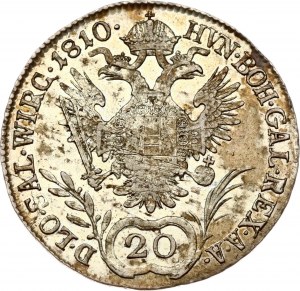 Austria 20 Kreuzer 1810 A