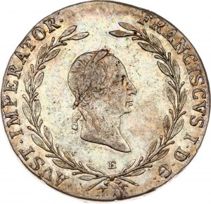 Austria 20 Kreuzer 1827 E