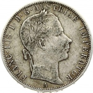 Austria 1 Florin 1858 A