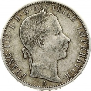 Autriche 1 Florin 1858 A