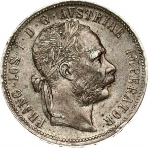 Rakousko 1 Florin 1880