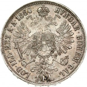 Austria 1 Florin 1880