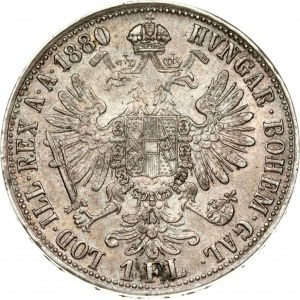 Rakousko 1 Florin 1880