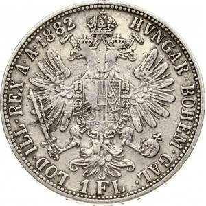 Rakúsko 1 Florin 1882