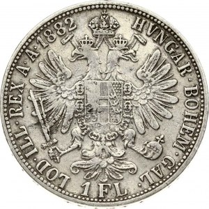 Rakousko 1 Florin 1882