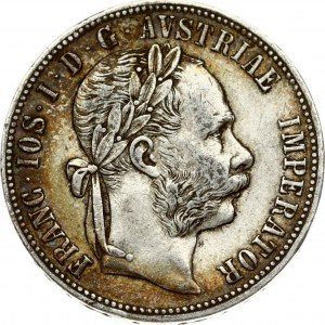 Rakúsko 1 Florin 1887