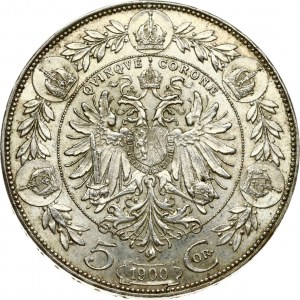 Austria 5 Corona 1900