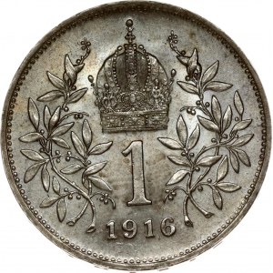 Rakousko 1 Corona 1916