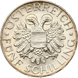 Österreich 5 Schilling 1934