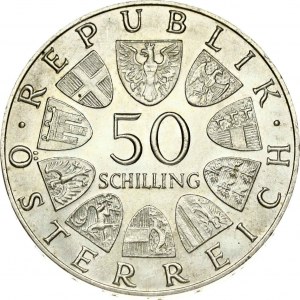 Rakúsko 50 Schilling 1969 Maximilián I.
