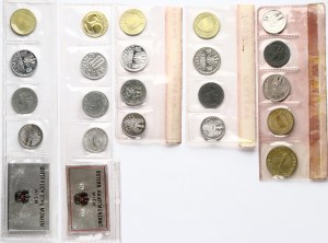 Austria 2 Groschen - 1 Schilling 1970-1977 Set Lot of 21 Coins