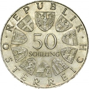 Austria 50 Schilling 1972 Uniwersytet w Salzburgu