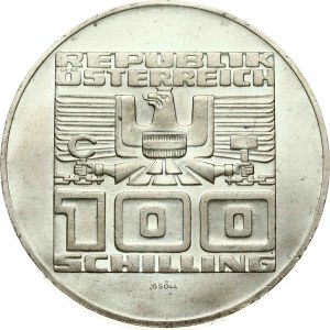 Rakúsko 100 Schilling 1977 Hohensalzburg