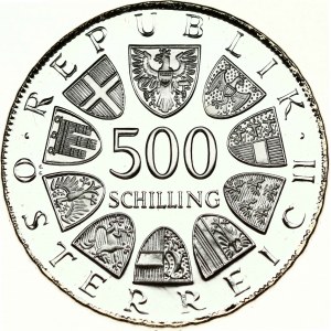 Österreich 500 Schilling 1981 Religionstoleranz