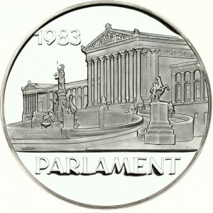 Rakúsko 500 Schilling 1983 Budova parlamentu