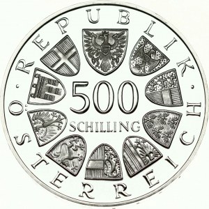 Rakúsko 500 Schillingov 1984 Tirolejská revolúcia