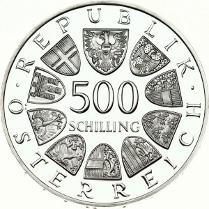 Rakousko 500 Schilling 1984 Přeprava v Bodensee