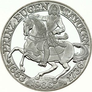 Austria 500 scellini 1986 Principe Eugenio di Savoia