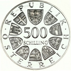 Autriche 500 Schilling 1987 Salzbourg Archevêque de Raitenau