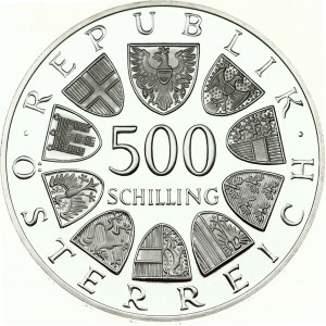 Österreich 500 Schilling 1988 Victor Adler